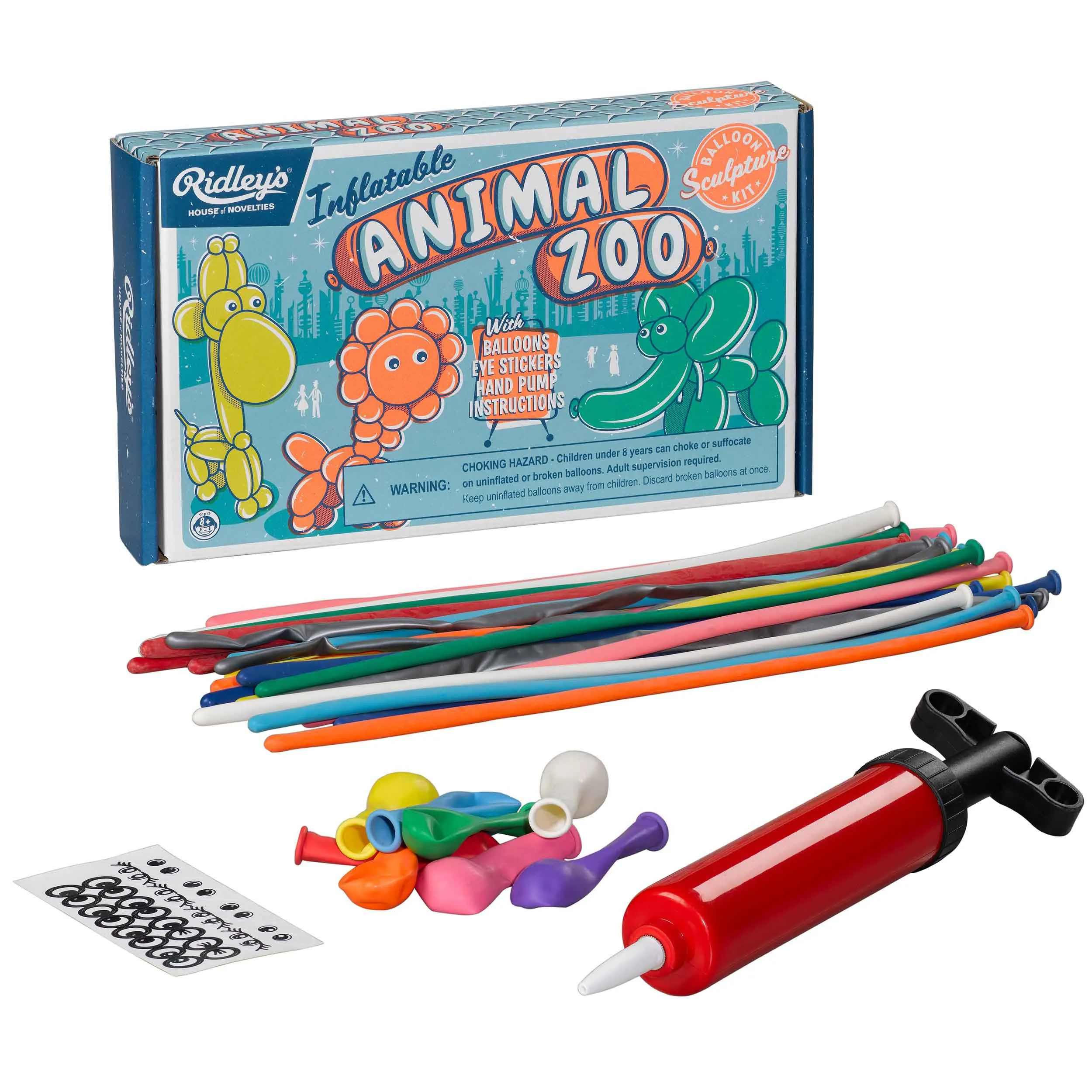Ridleys Games Inflatable Animal Zoo
