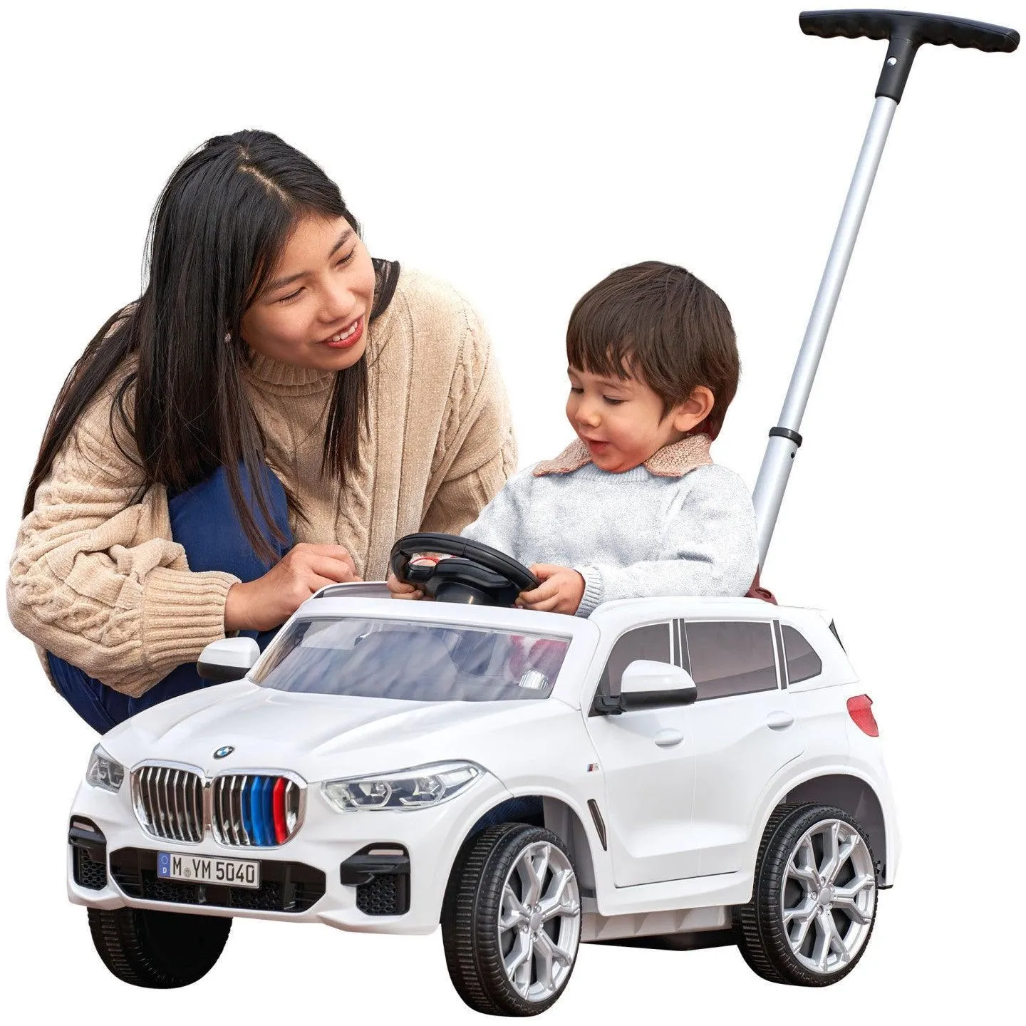 ROLLPLAY Germany BMW X5M Push Car with Canopy - White