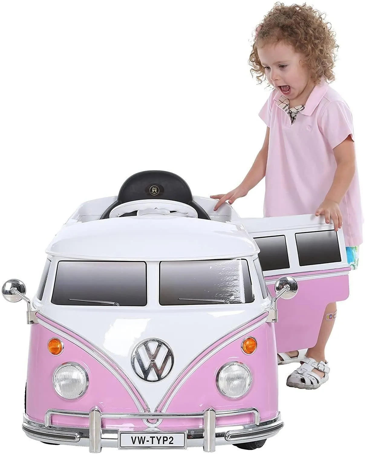 ROLLPLAY Germany Premium Battery Car, With Remote Control, VW BUS TYPE 2 (T1)