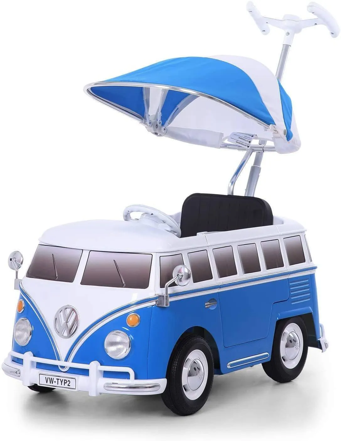 ROLLPLAY Germany Push Car with Adjustable Footrest VW Bus T1 (Type 2)