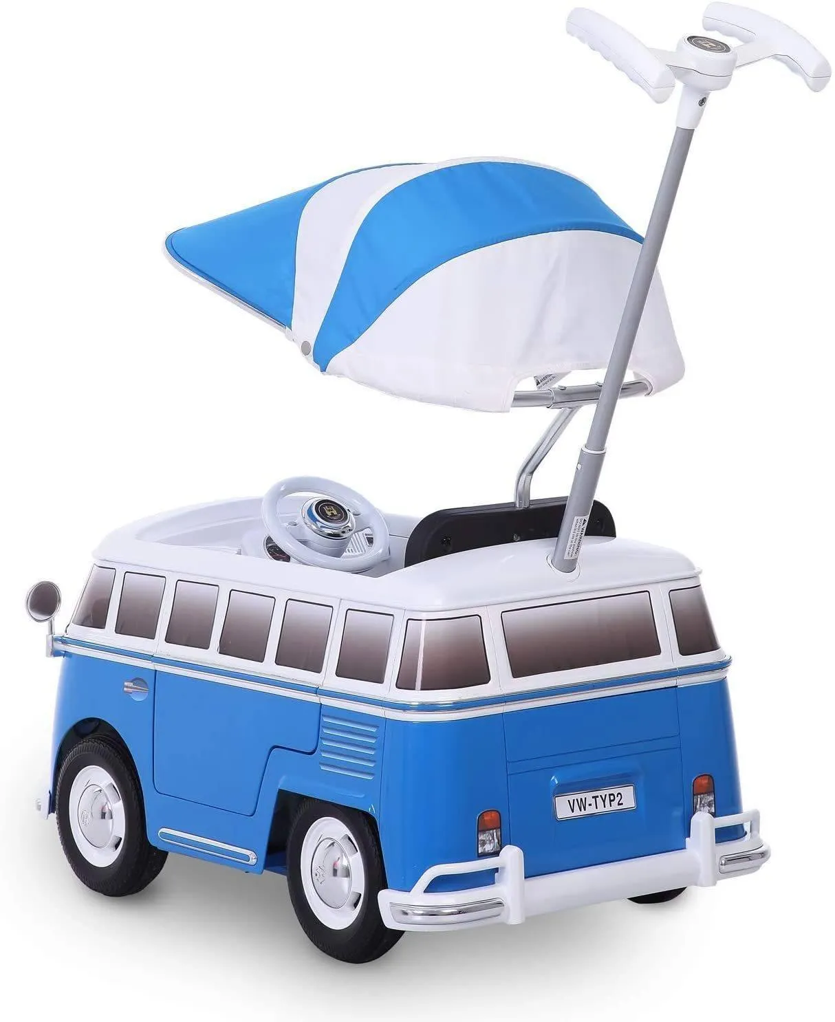 ROLLPLAY Germany Push Car with Adjustable Footrest VW Bus T1 (Type 2)