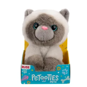 Russ Petooties 4 Inch (10cm) Whisker Friends Mini Plush Pearl