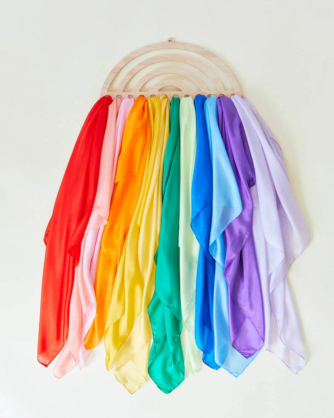 Sarah's Silk Large Playsilk Display - Rainbow Odin Parker