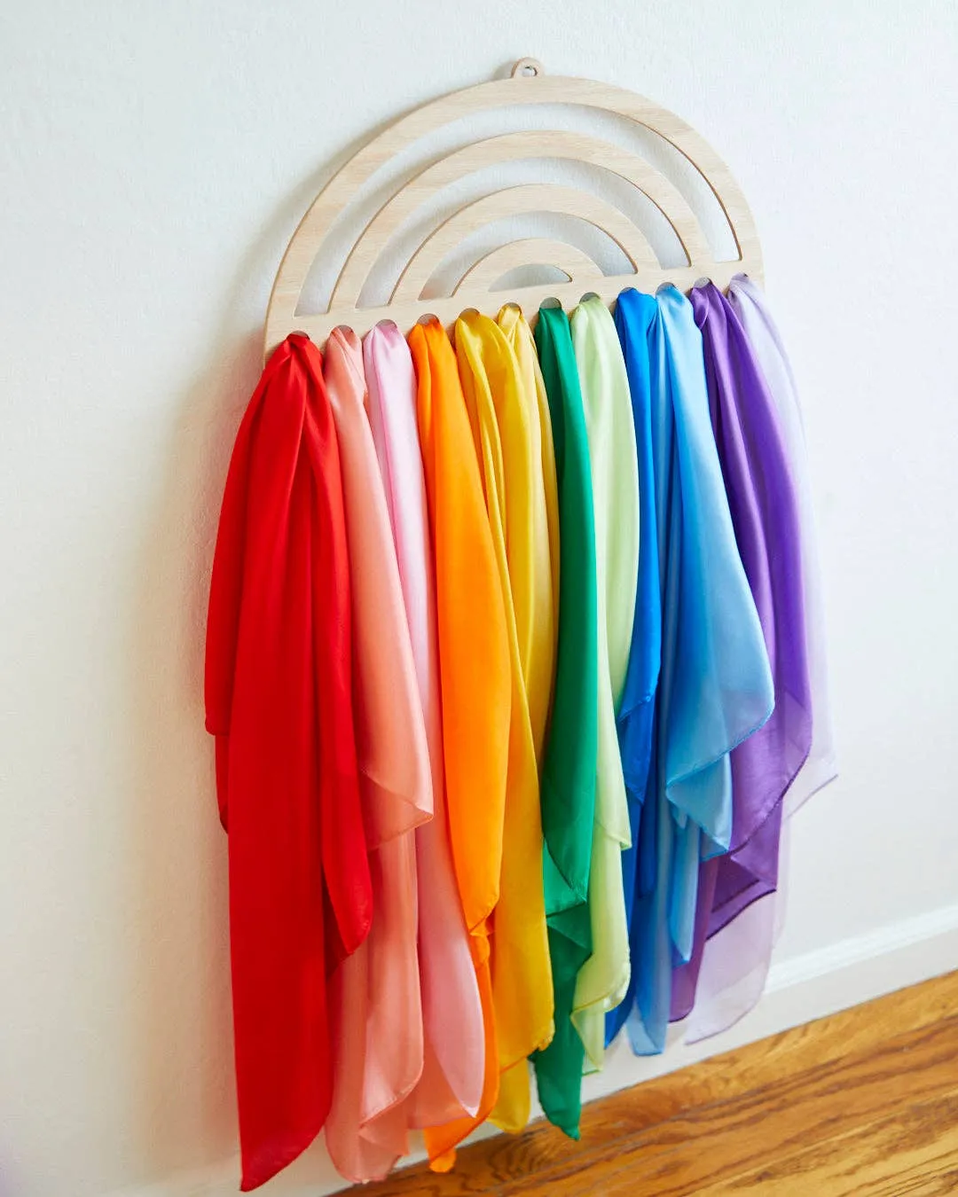 Sarah's Silk Large Playsilk Display - Rainbow Odin Parker