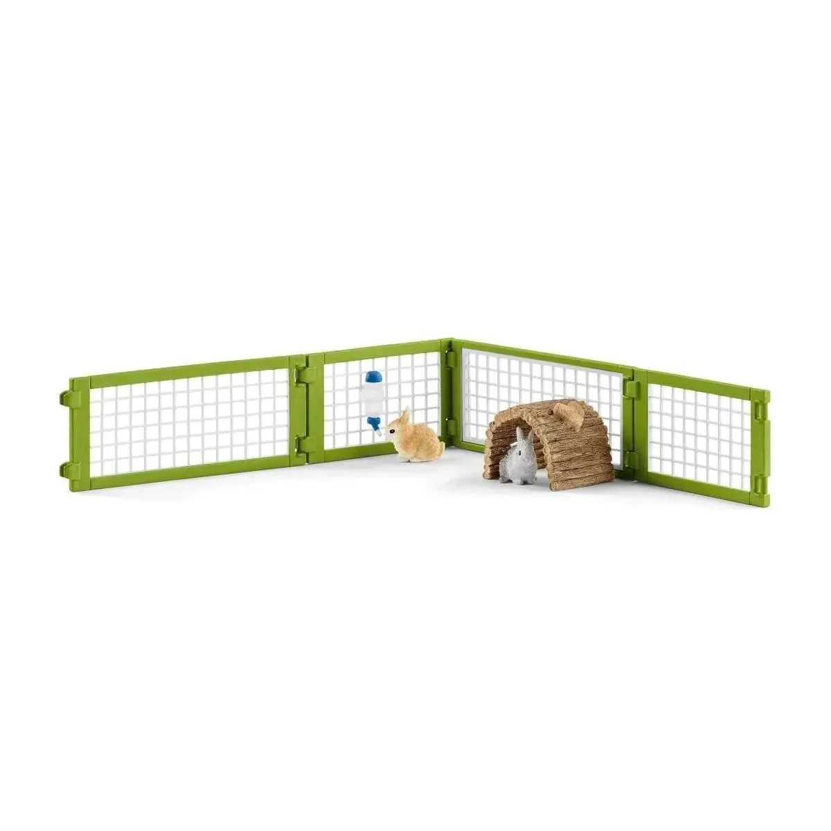 SCHLEICH 42420 Rabbit Hutch Playset