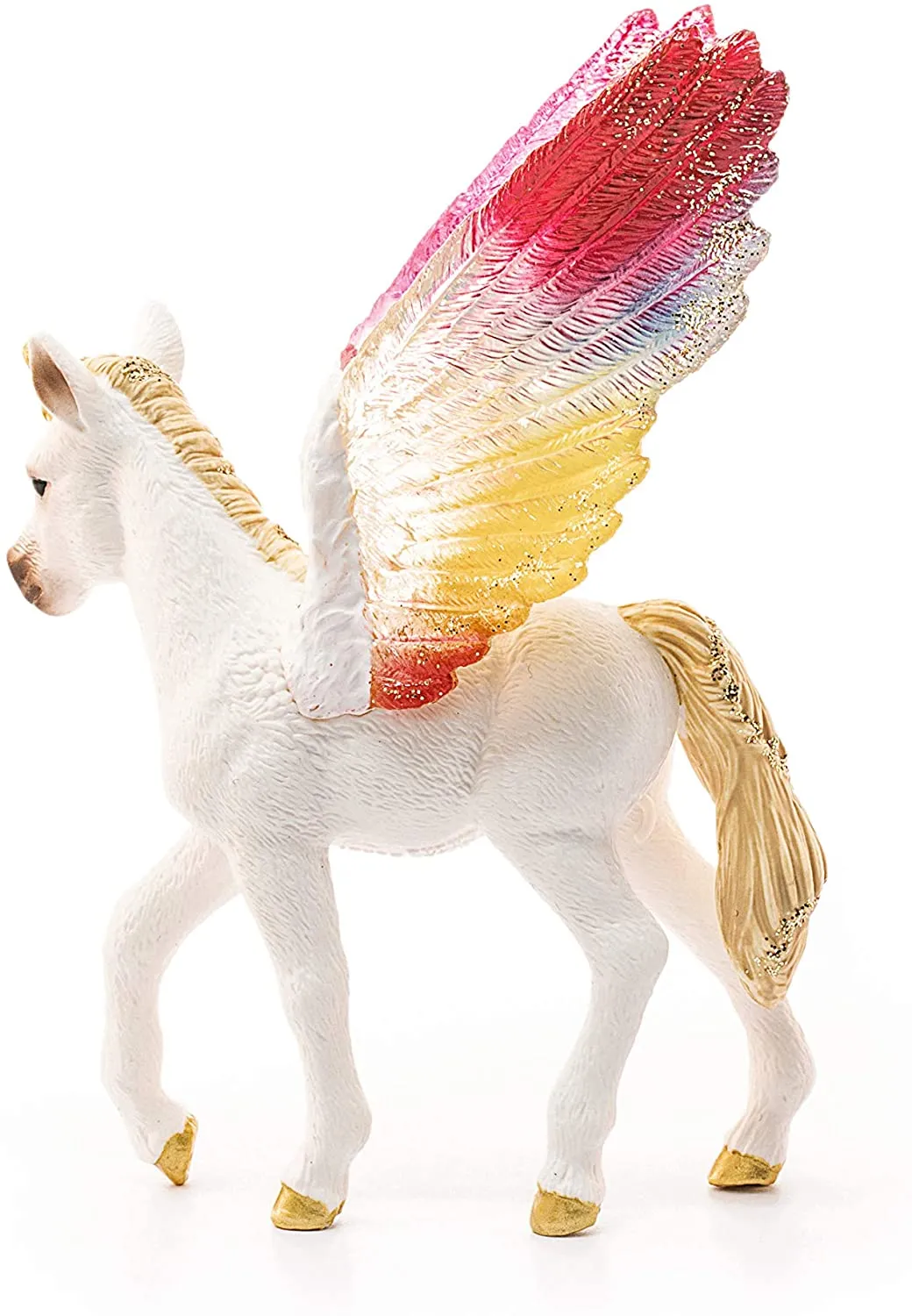 Schleich 70577 Winged Rainbow Unicorn Foal Figure
