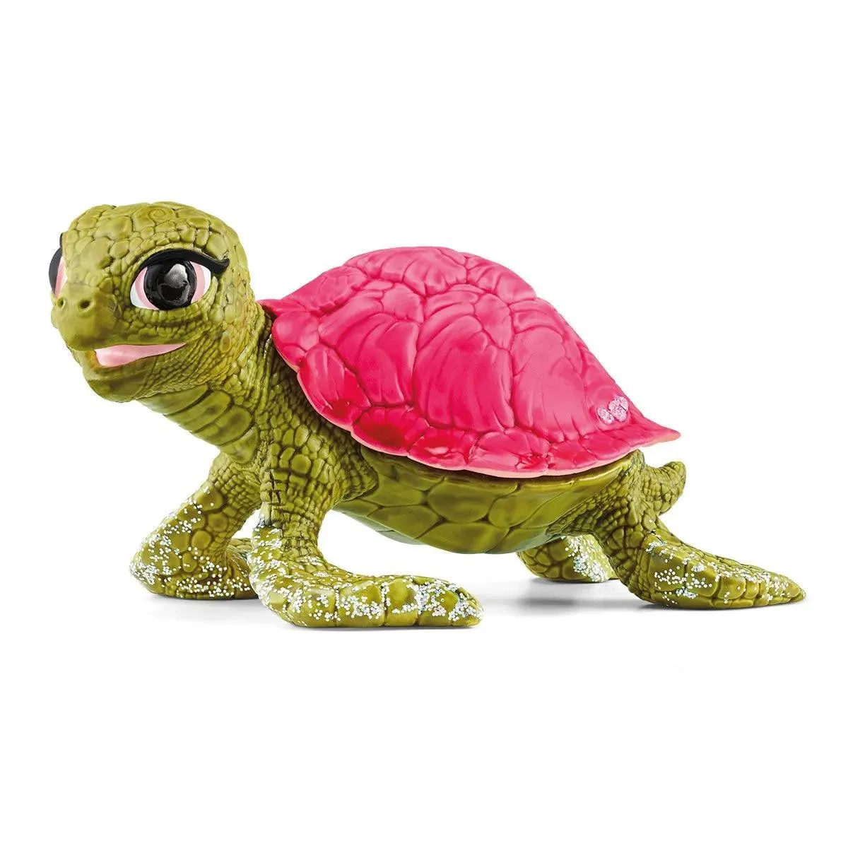 SCHLEICH Pink Sapphire Turtle Figure