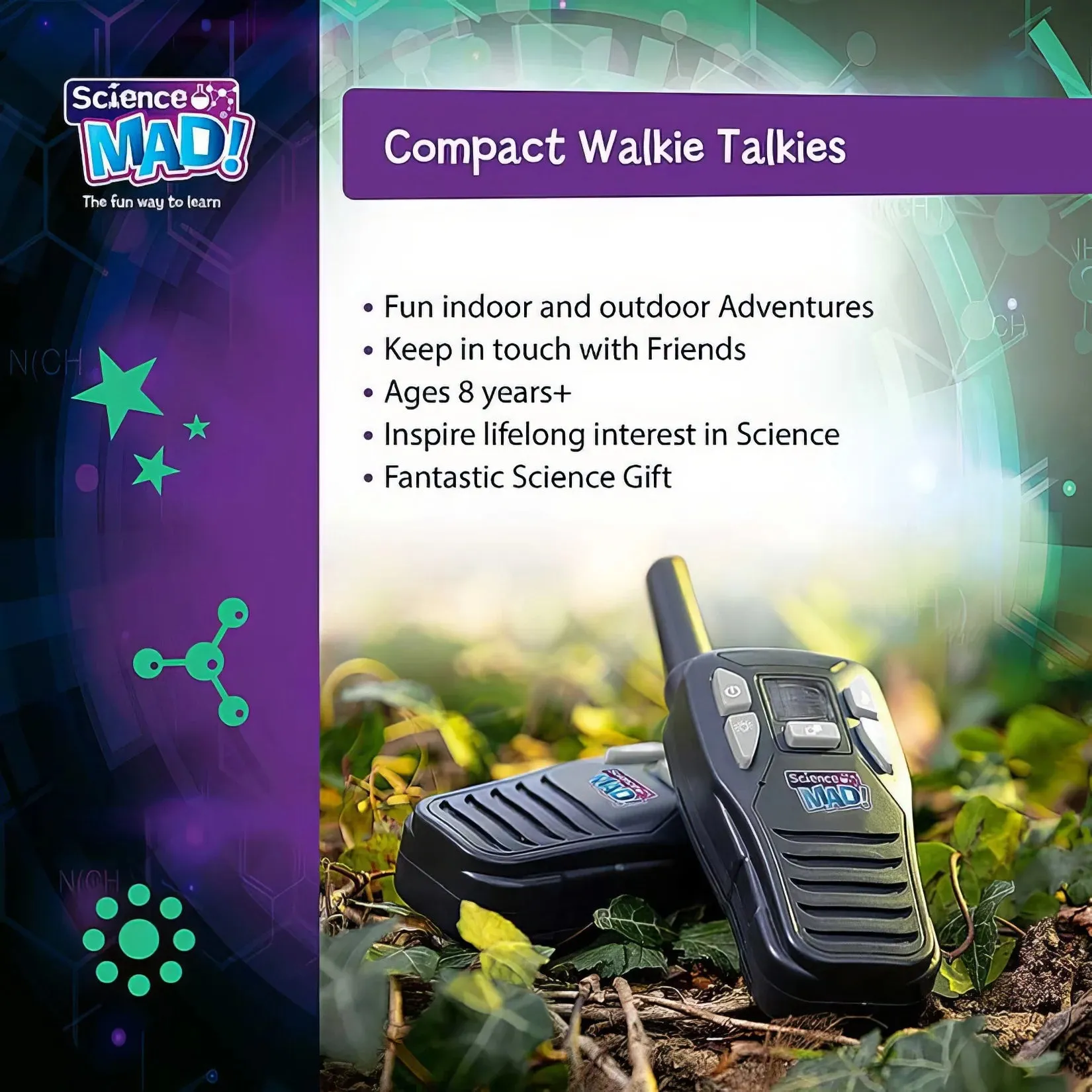 Science Mad Digital Walkie Talkies