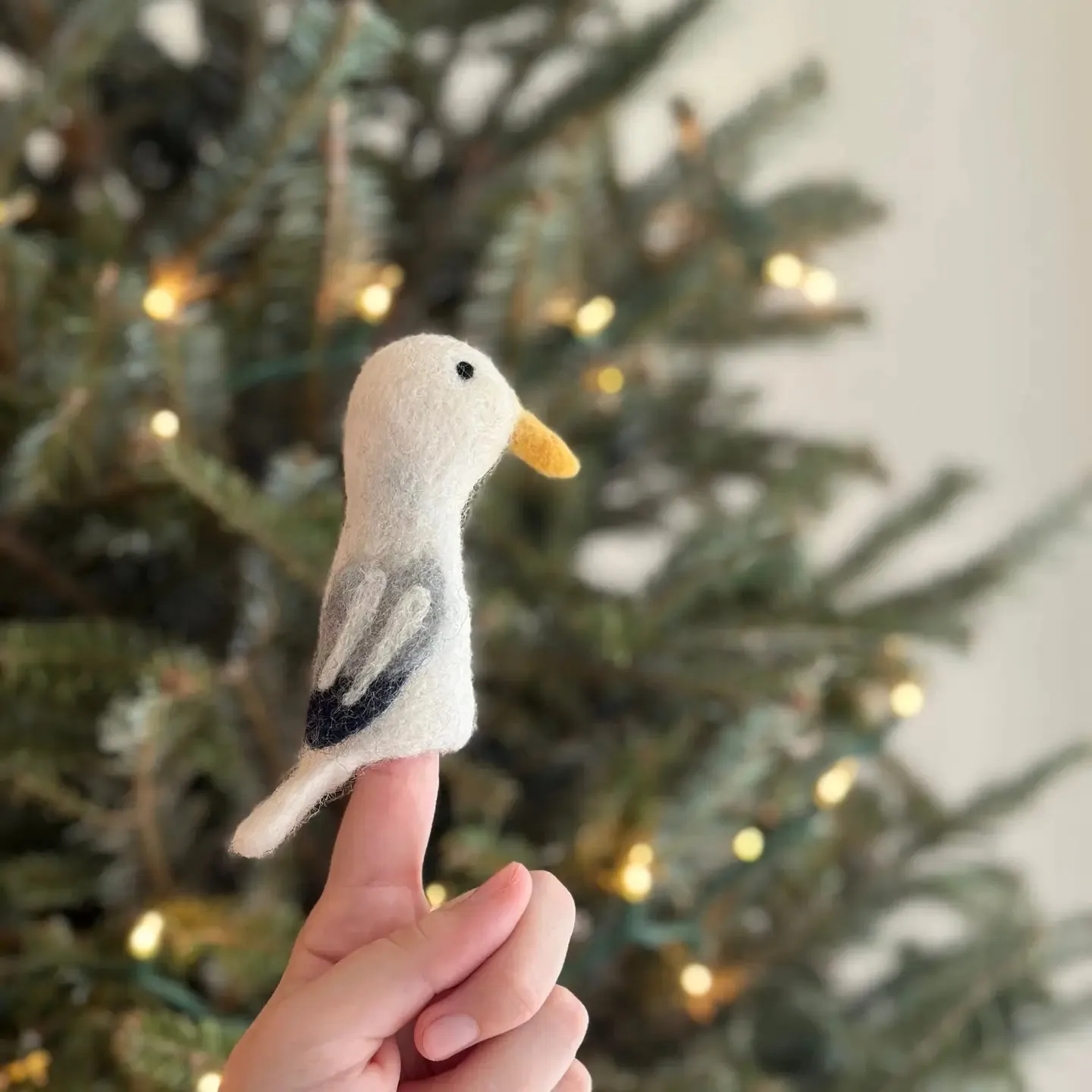 Seagull Finger Puppet Odin Parker