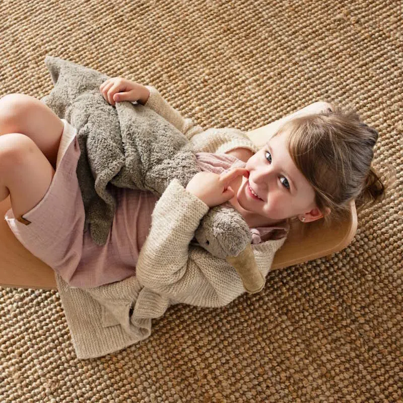 Senger | Cuddly Animal Goose Large Grey Vegan w/ removable heat/cool pack