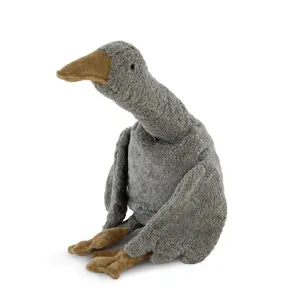 Senger | Cuddly Animal Goose Large Grey Vegan w/ removable heat/cool pack