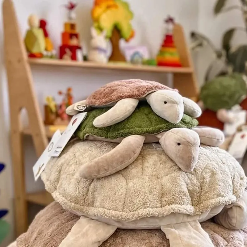 Senger | Cuddly Animal Turtle Small Fir Green w/ removable heat/cool pack