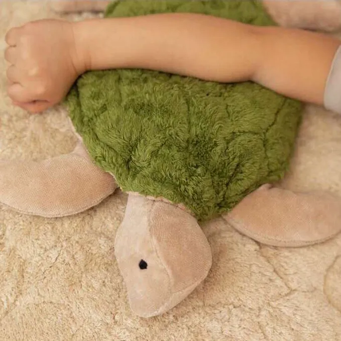 Senger | Cuddly Animal Turtle Small Fir Green w/ removable heat/cool pack