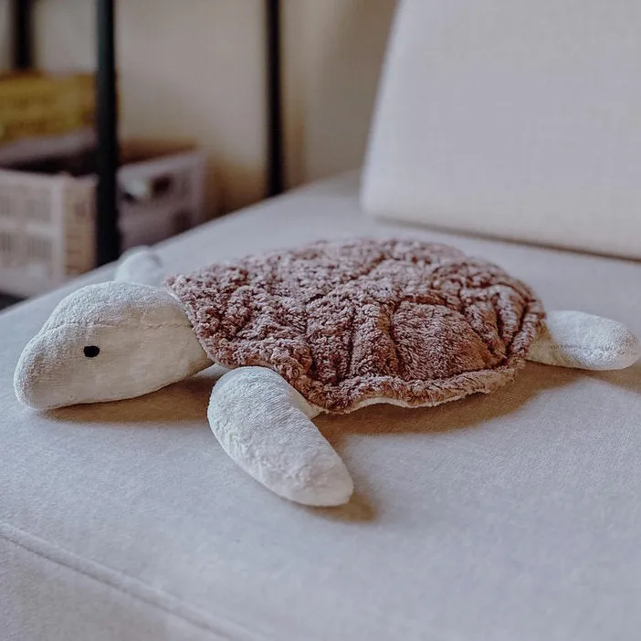 Senger | Cuddly Animal Turtle Small Rosewood w/ removable heat/cool pack
