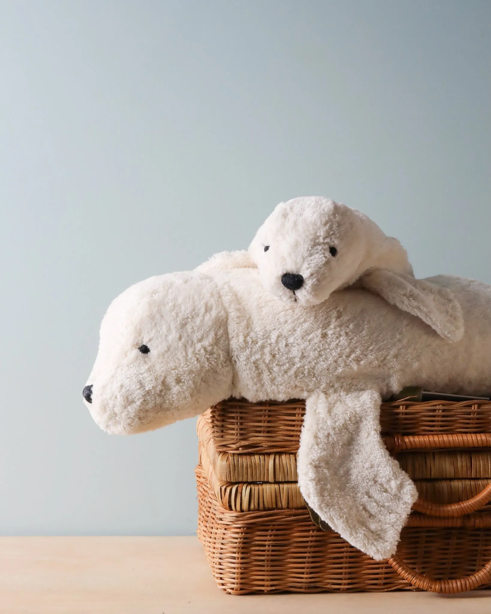 Senger Naturwelt Cuddly Animal - White Seal Odin Parker