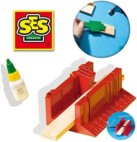 SES Woodwork Set "The Luxe" - Creative Building for Ages 5  (00944)