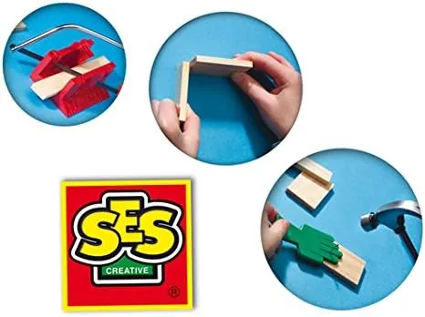 SES Woodwork Set "The Luxe" - Creative Building for Ages 5  (00944)