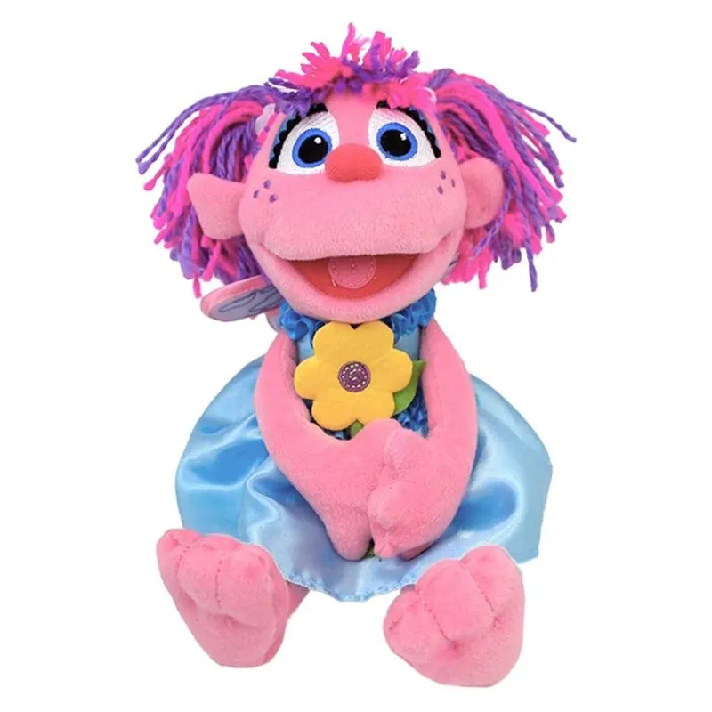 Sesame Street Abby Cadabby Holding Flower Plush