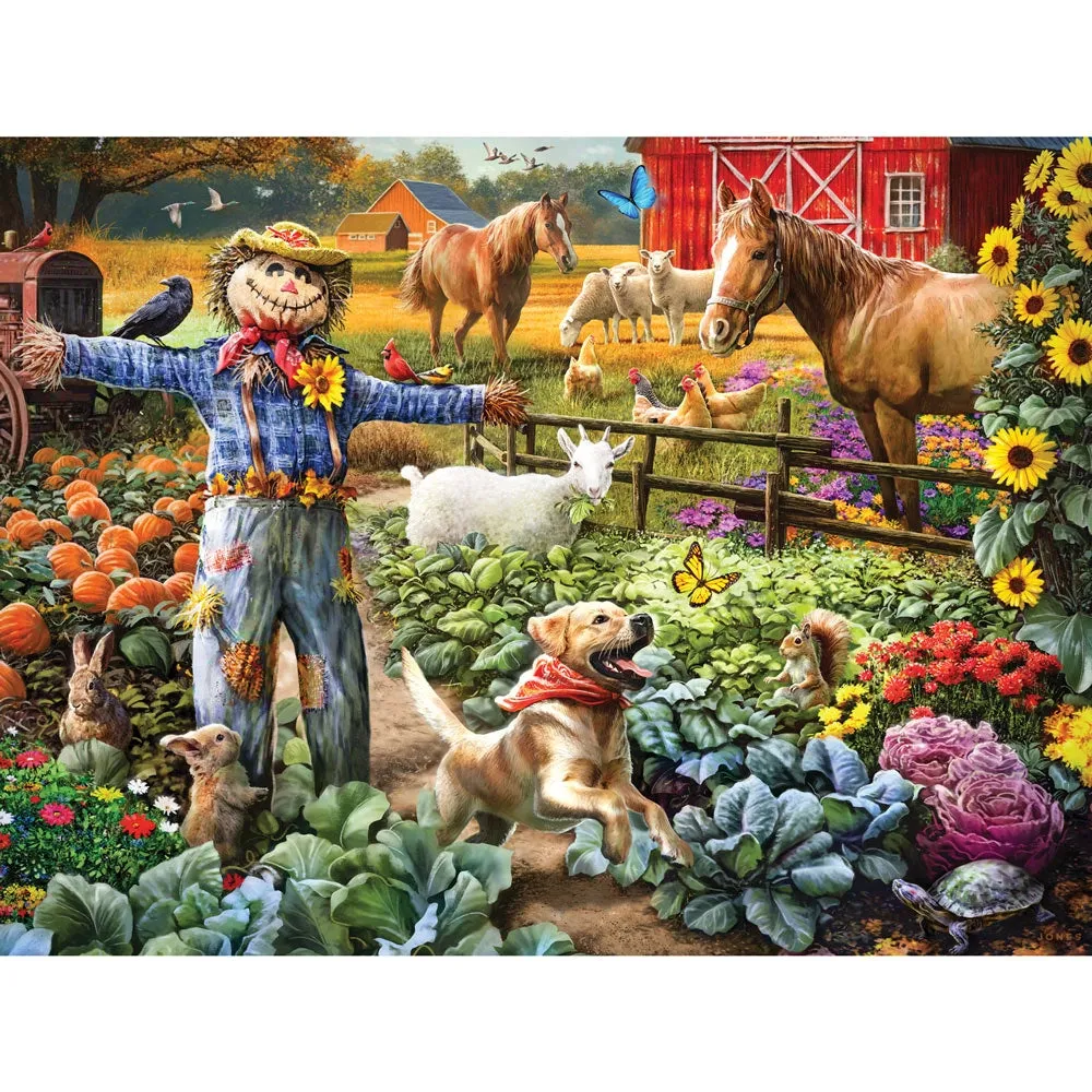 Set of 4: Larry Jones Jigsaw Puzzles Bits and Pieces