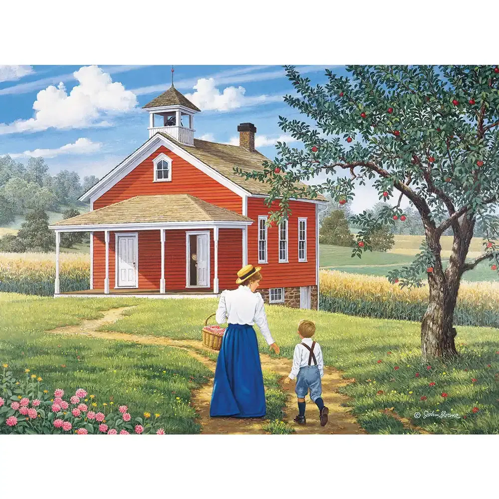 Set of 6: Jigsaw Puzzles By John Sloane Bits and Pieces