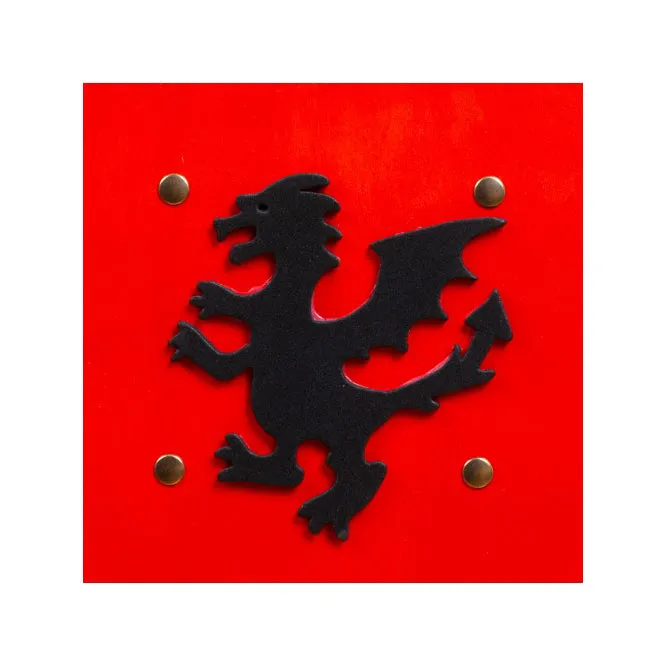 Shield Kamelot Red Dragon