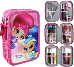 Shimmer & Shine Triple Filled Pencil Case