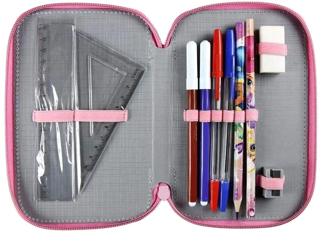 Shimmer & Shine Triple Filled Pencil Case