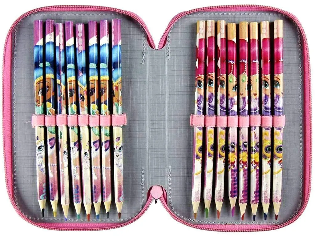 Shimmer & Shine Triple Filled Pencil Case