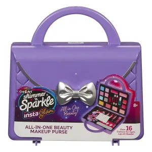Shimmer N Sparkle Insta Glam All-In-One Beauty Makeup Purse