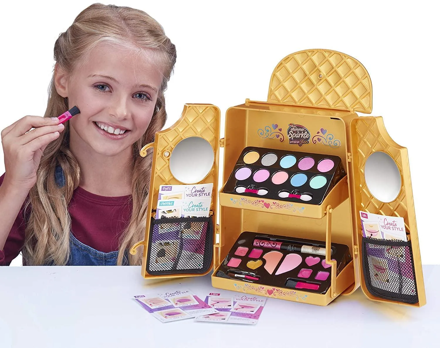 Shimmer 'n Sparkle InstaGlam All-in-One Beauty Makeup Backpack