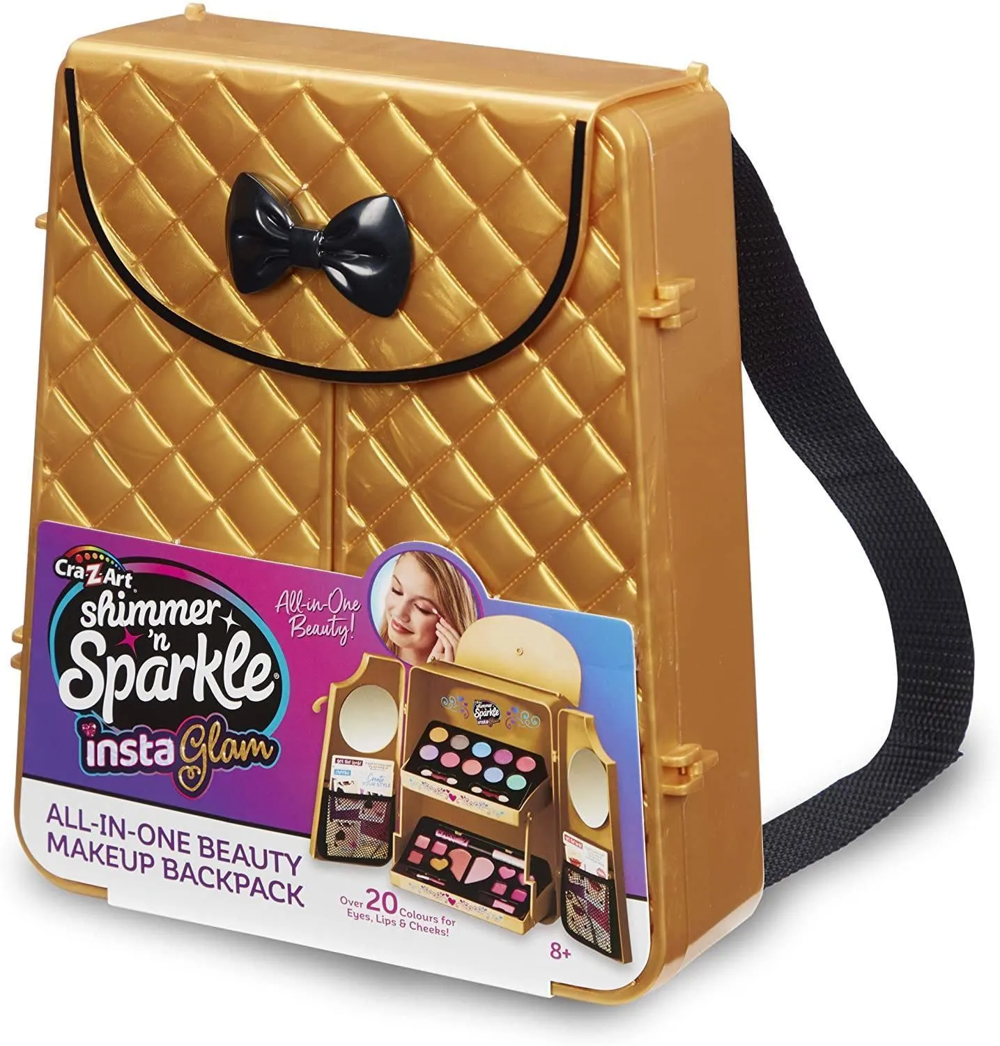 Shimmer 'n Sparkle InstaGlam All-in-One Beauty Makeup Backpack