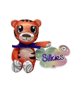 Silkies Traditional Plush 13cm Orange Tiger