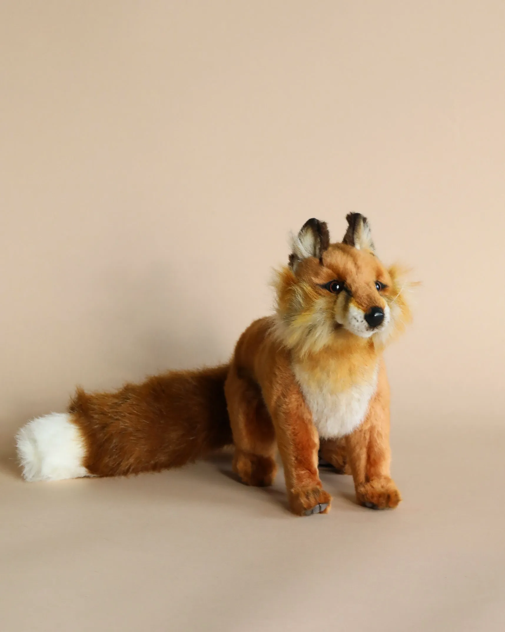 Sitting Red Fox Stuffed Animal Odin Parker