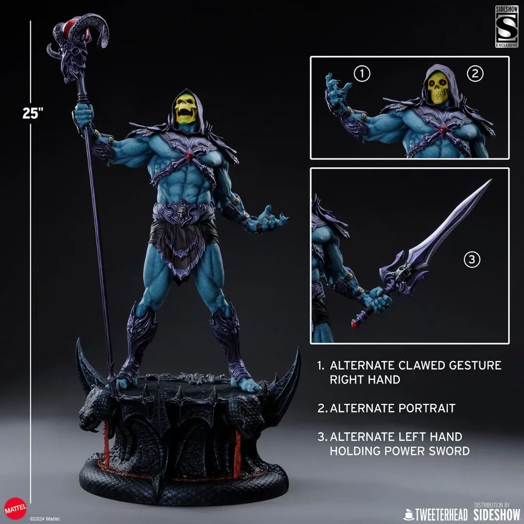 Skeletor Legends (Classic Edition Maquette) Statue By Tweeterhead