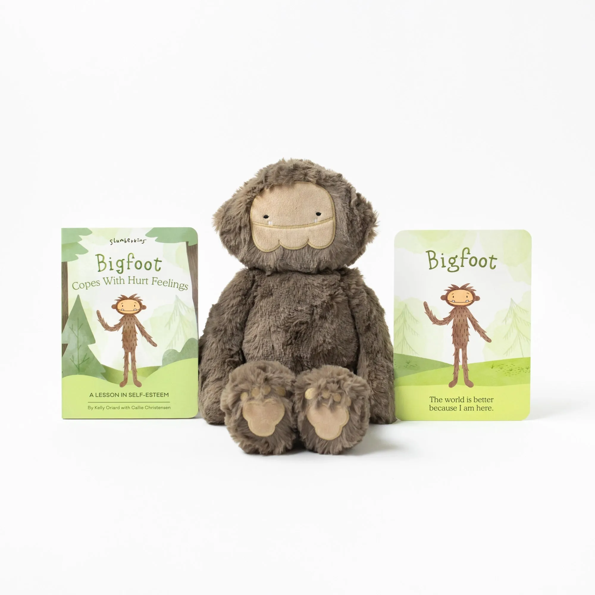 Slumberkins Bigfoot Kin   Lesson Book On Self Esteem Odin Parker
