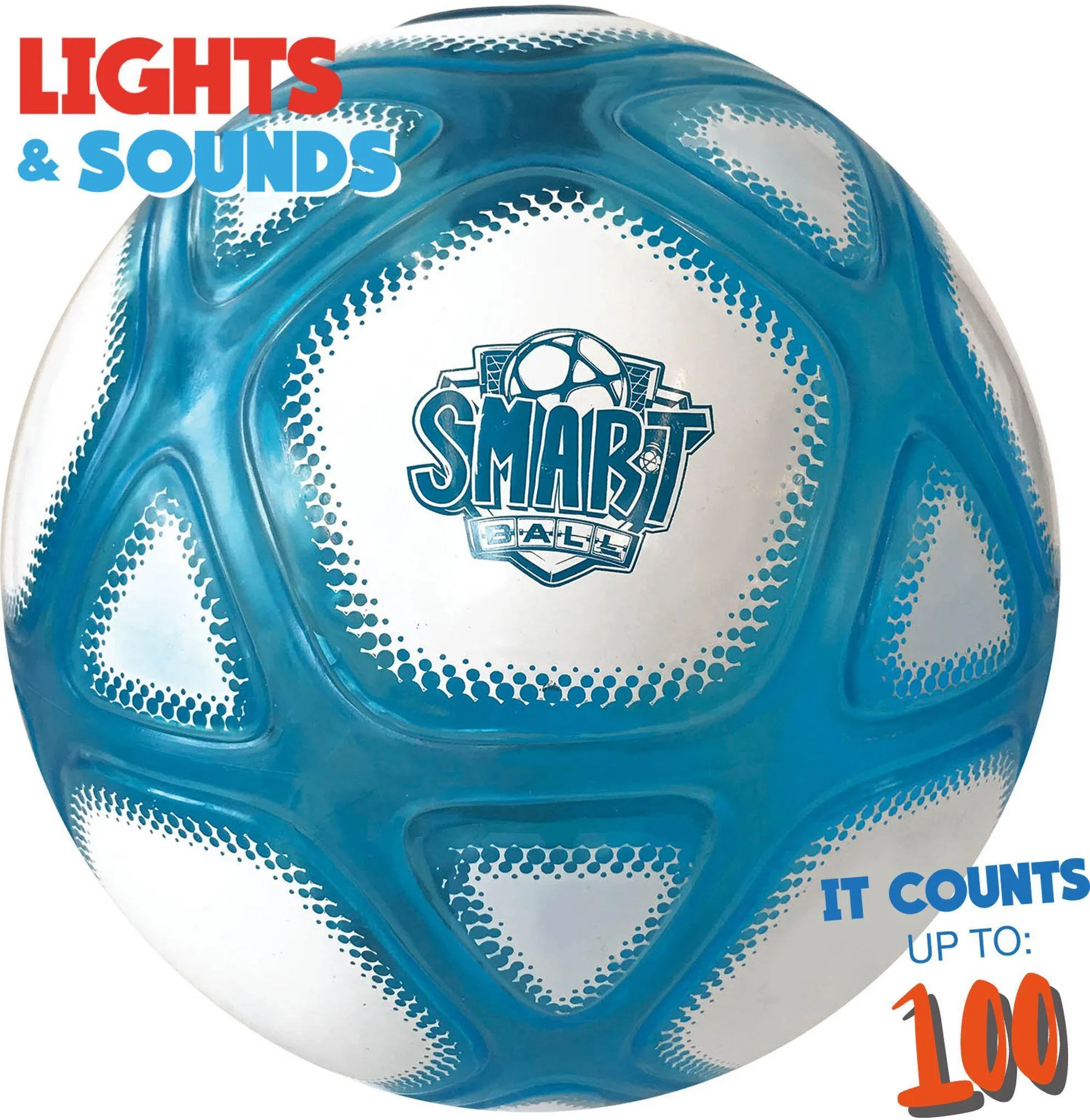 Smart Ball Speed Counter Light and Sounds Football