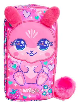 SMIGGLE Budz Character Two Pocket Pencil Case - Pink