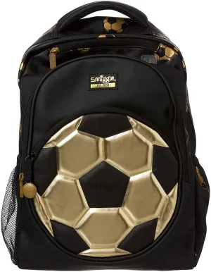 SMIGGLE Gold Kids School Backpack with Laptop Compartment