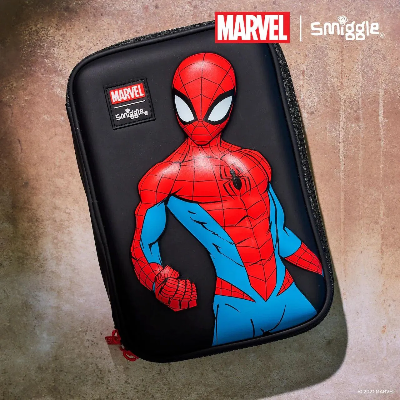 SMIGGLE Marvel Spider-Man Hardtop Pencil Case