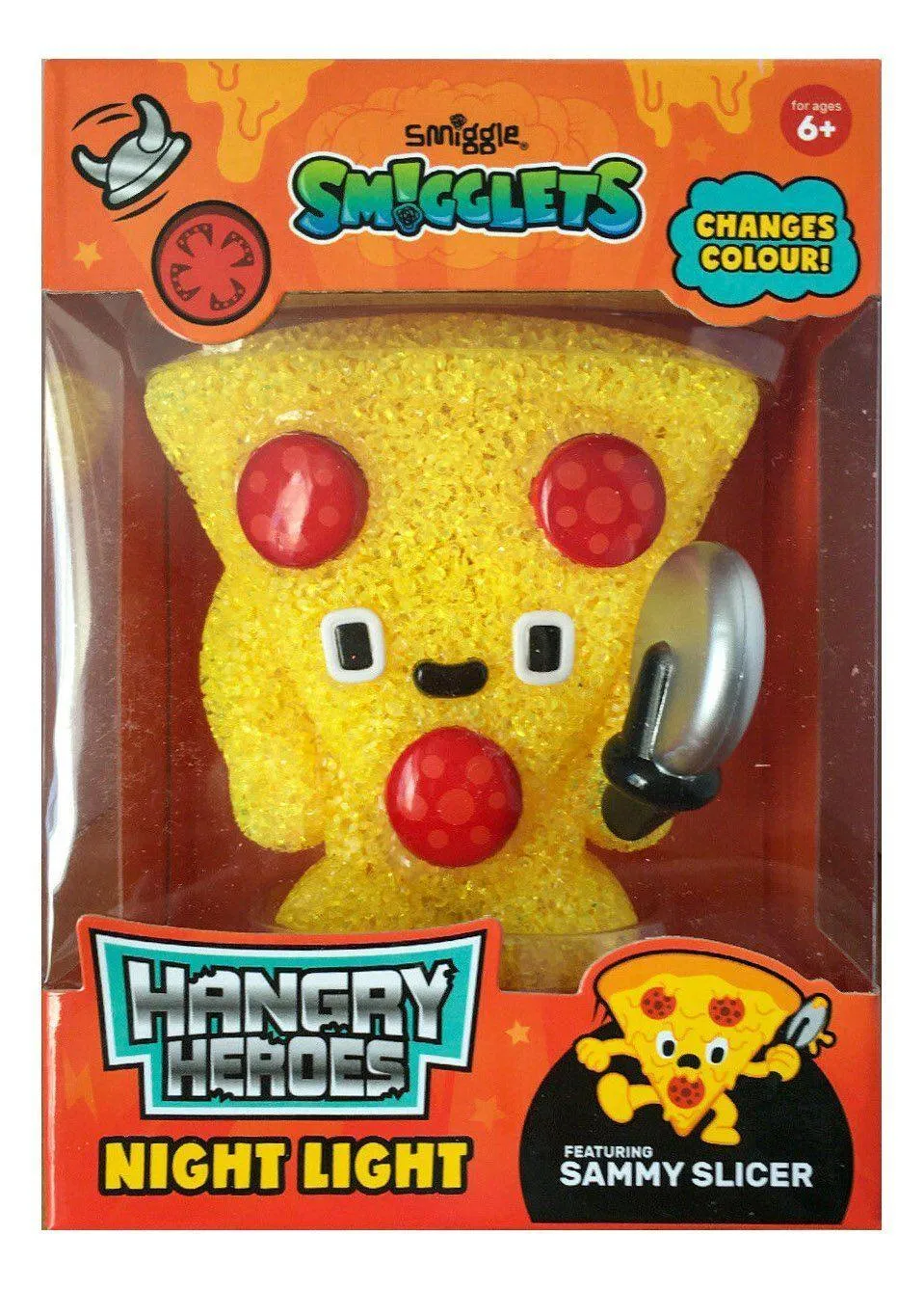 SMIGGLE SMIGGLEts Pizza Hangry Heroes Night Light