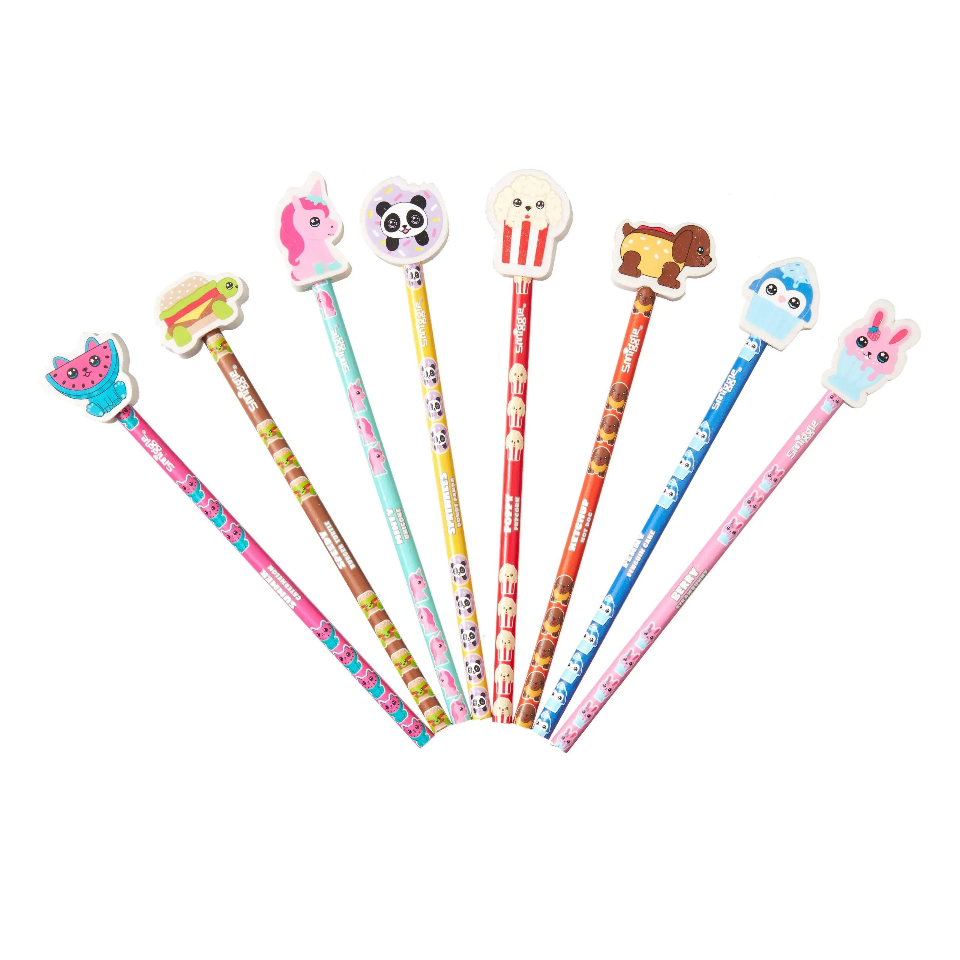 SMIGGLE Squigglers Eraser Pencil - Blue