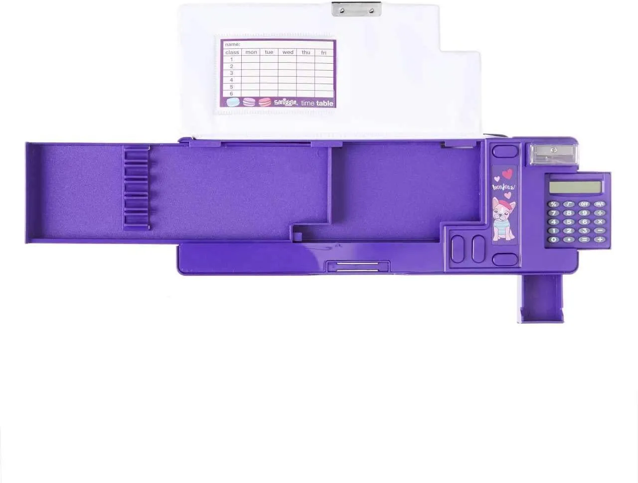 SMIGGLE Woah Pop Out Pencil Case - Purple