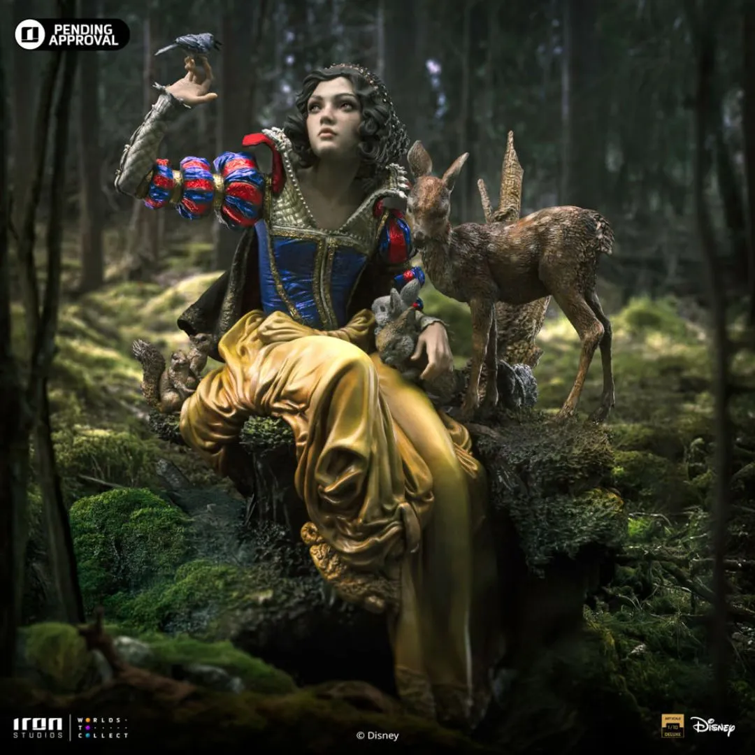 Snow White Heather Signature Statue By Iron Studios