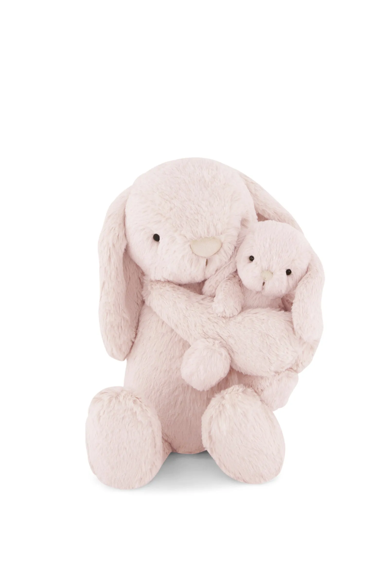 Snuggle Bunnies - Plush Frankie The Hugging Bunny - Blush  - 30cm