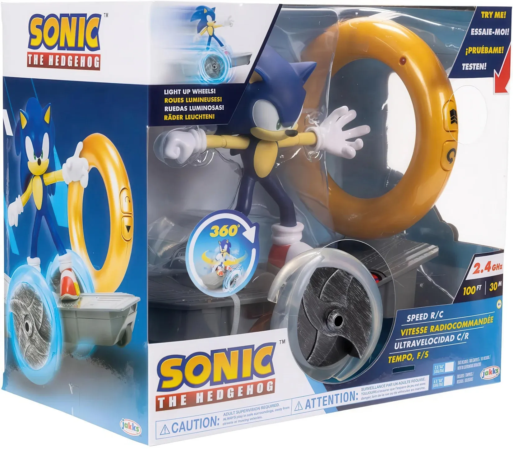 Sonic the Hedgehog Speed R/C Skateboard
