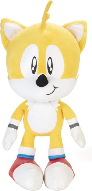 Sonic The Hedgehog Tails Jumbo Plush (2023) - 28" Premium Soft Plush Toy