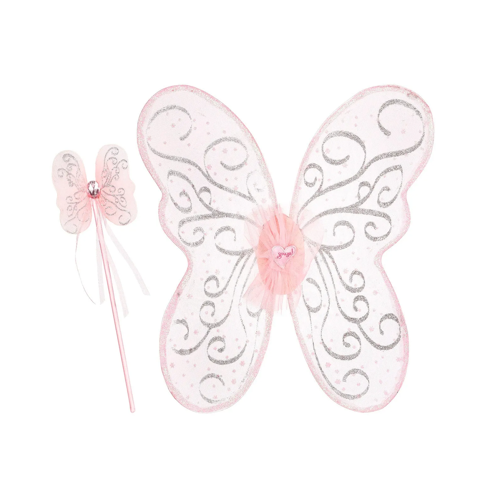 Souza Sophia Wings-Wand Set Light Pink
