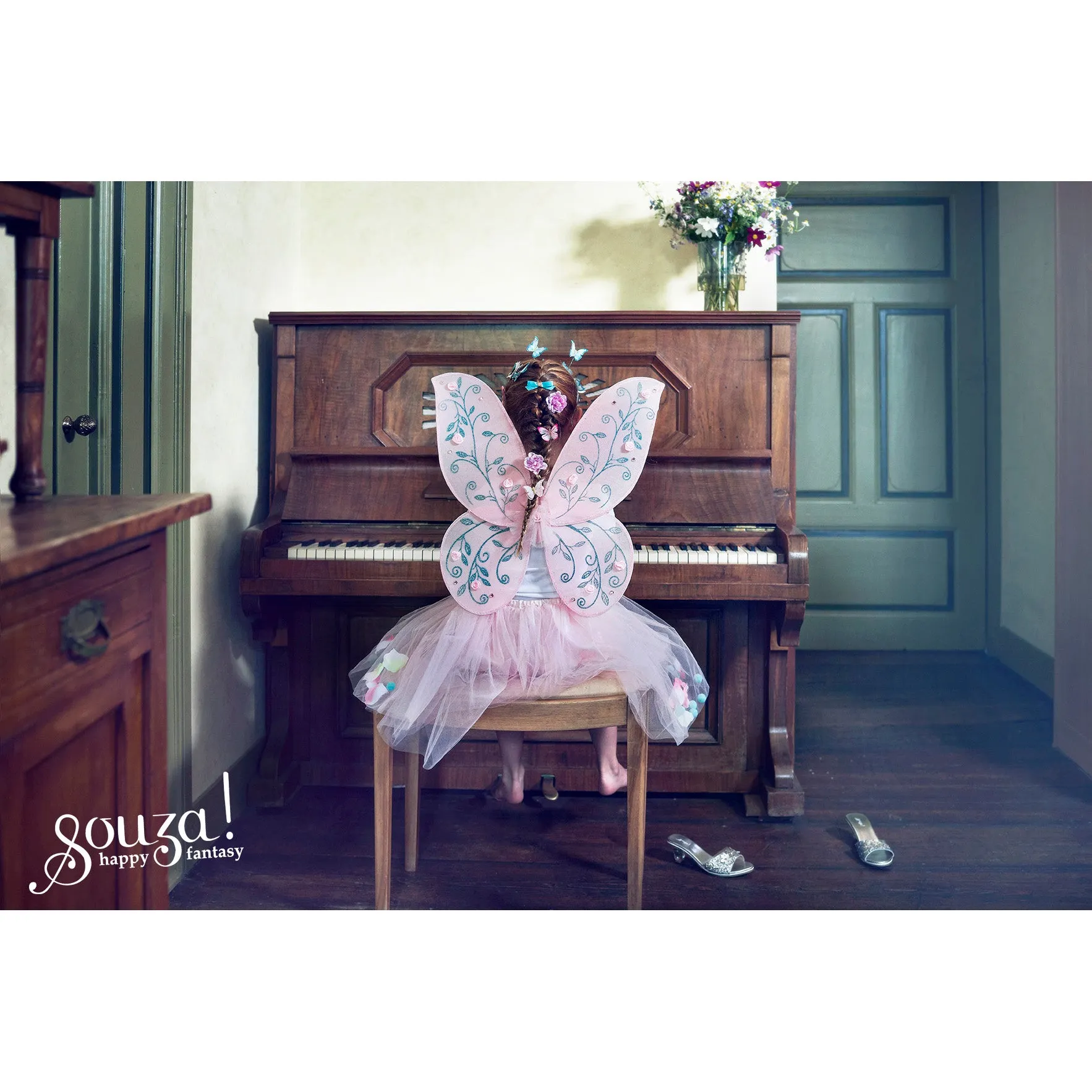 Souza Sophia Wings-Wand Set Light Pink