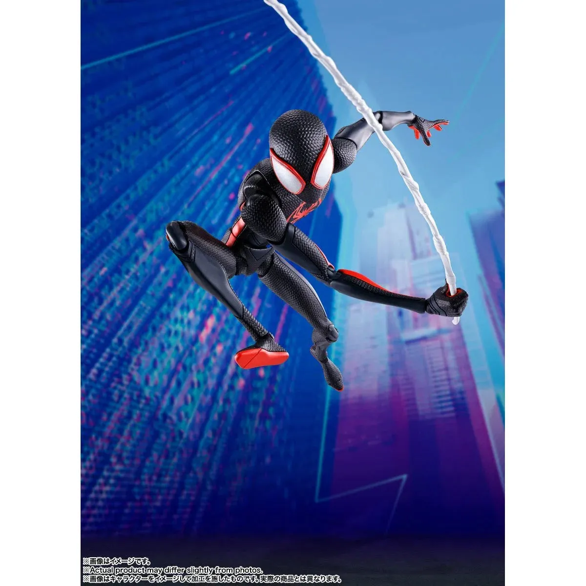 Spider-Man Across the Spiderverse Miles Morales Action Figure by Tamashii Nations