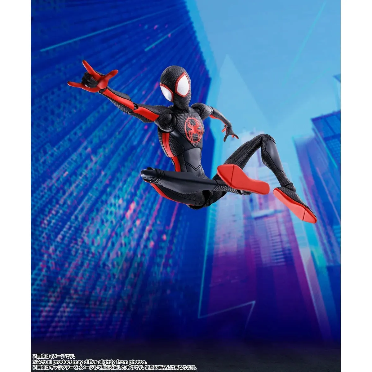 Spider-Man Across the Spiderverse Miles Morales Action Figure by Tamashii Nations